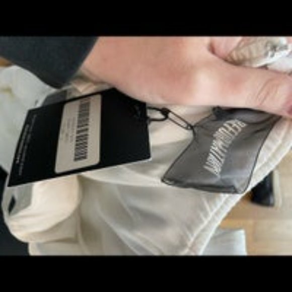 Reformation Poppy Dress in Ivory Wedding Gown - Picture 6 of 12